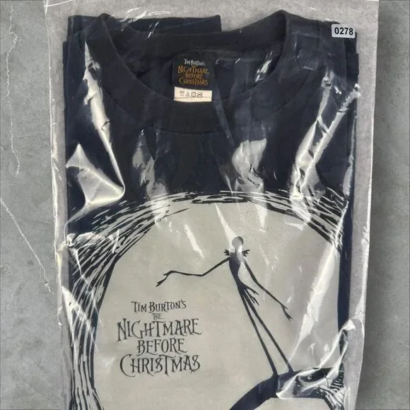 Rare Tim Burton's Nightmare Before Christmas Jack Skellington Giant Tag VTG - XL - Picture 7 of 7